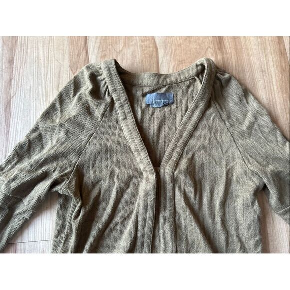 Anthropology Olive sweater - Picture 2 of 6